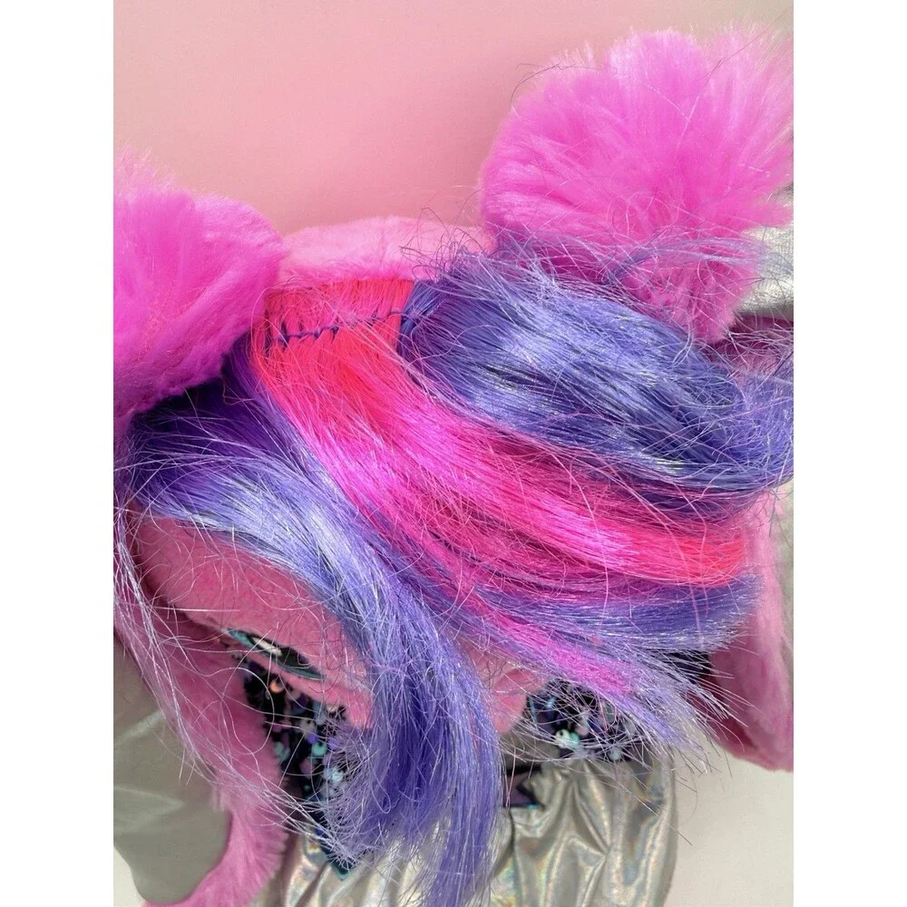Build A Bear Honey Girls RISA Pink Bunny Rock Star Stuffed Plush 20” & Outfit
